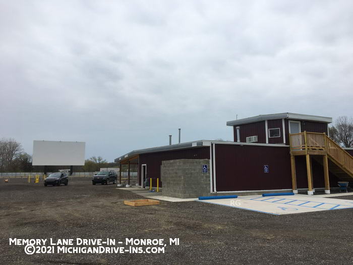 Memory Lane Drive-In Theater - April 24 2021 From Michigan Drive-Ins (newer photo)